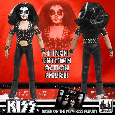 KISS レトロ8インチフィギュアシリーズ2（4体セット） : KISS | HMV&BOOKS online - 4571105842353