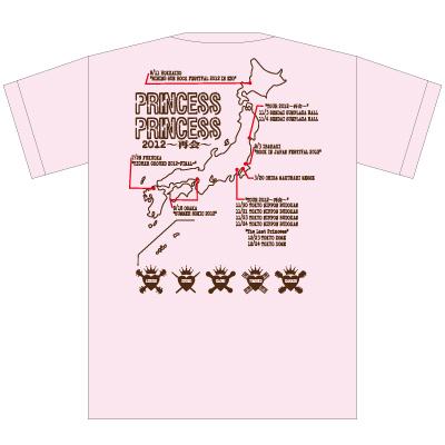 PRINCESS PRINCESS　プリンセスプリンセス　Tシャツ　Mサイズ 希少 Princess Princess プリンセスプリンセス Tシャツ 90s