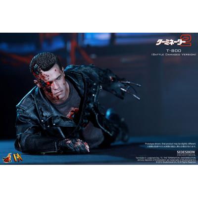 Movie Masterpiece Dx 1 / 6 Figure: T-800(バトルダメージ版