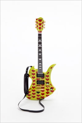 hide Guitar Collection “グリーンハート” -Official Figure set