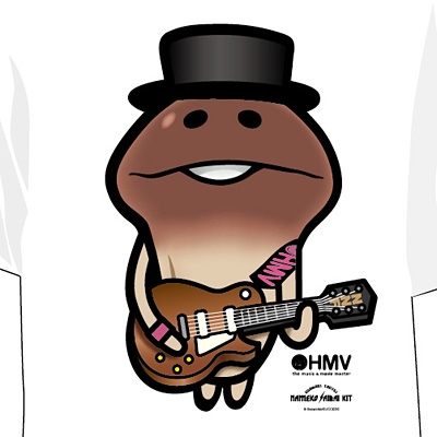【入手困難】HMV × なめこ栽培kit Tシャツ(ブラック)[XL]【激レア】 なめこ栽培キット 6周年記念Tシャツ｜なめこぱらだいす☆なめこ