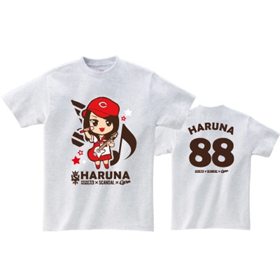 scandal カープコラボTシャツ　5枚セット 特典付]Tシャツ4枚セット[M] / SOUND MARINA 2013×SCANDAL×CARP コラボ