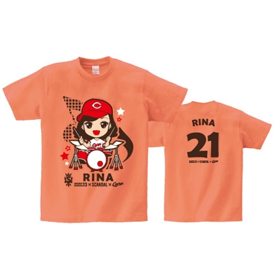 特典付]Tシャツ4枚セット[M] / SOUND MARINA 2013×SCANDAL×CARP コラボ