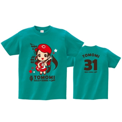 scandal カープコラボ　Tシャツ　5枚セット 特典付]Tシャツ4枚セット[M] / SOUND MARINA 2013×SCANDAL×CARP コラボ