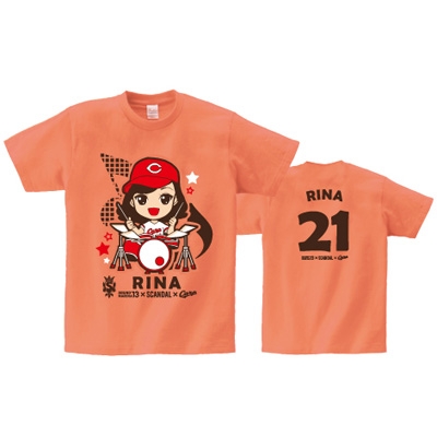 特典付]Tシャツ4枚セット[L] / SOUND MARINA 2013×SCANDAL×CARP コラボ