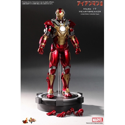 Movie Masterpiece 1/6 スケールフィギュア アイアンマン3 アイアンマン・マーク17（ハートブレイカー） : Movie  Masterpiece | HMV&BOOKS online - 4897011175393