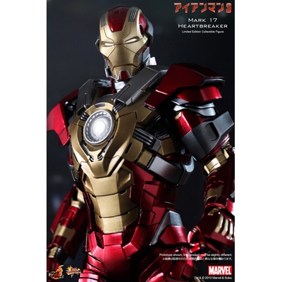 master-piece - ムービー・マスターピース アイアンマン・マーク17(ハートブレイカー) アイアンマン3 1/6 完成品 可動フィギュア(MM#212) ホットトイズ Amazon.co.jp: ムービー・マスターピース アイアンマン3