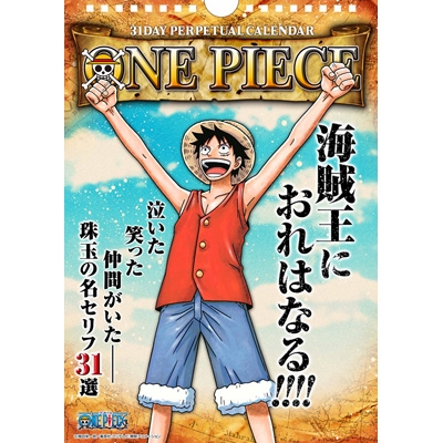 One Piece 31日万年カレンダー 14年カレンダー 14年カレンダー Hmv Books Online 14cl100
