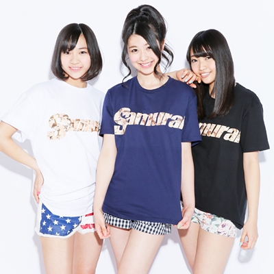 箱推しピクチャーズTシャツ team-S ver.（紺/Lサイズ）SKE48×samurai