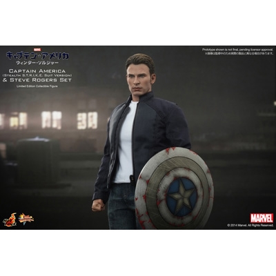 1/6カスタムヘッド　キャプテン・アメリカ　スティーブ・ロジャース ムービー・マスターピース】『キャプテン・アメリカ／ウィンター