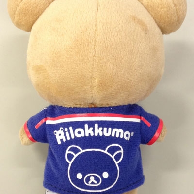 リラックマ サッカー日本代表マスコットキーチェーン : Rilakkuma