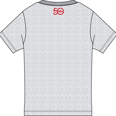 Beatles No.5 日本盤50周年記念Ｔシャツ Grey 【M】 : The Beatles