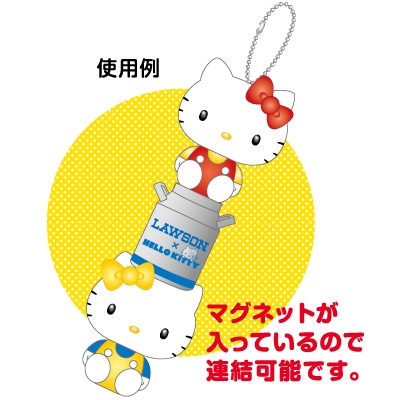 キティ40周年 マグネットマスコットセット【Loppi・HMV限定