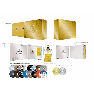THE ALFEE 40th Anniversary スペシャルボックス (2DVD+16CD) : THE 