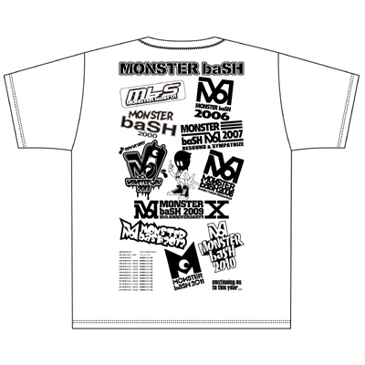 Monster Bash 14 15th Anniversary Tシャツ 白 M T Shirt Hmv Books Online Mb14t003