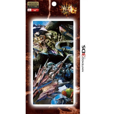 【新品】クリーナークロス　モンスターハンター　モンハン モンスターハンター4G クリーニングクロス for ニンテンドー3DS