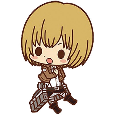 進撃の巨人 ラバーストラップ エレン&リヴァイver 2個セット