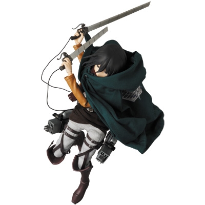 商品画像：RAH 進撃の巨人 ミカサ・アッカーマン 初回生産限定 差し替え 3