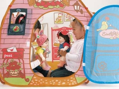 ぽぽちゃん ピンポーンつきおしゃべりぽぽちゃん家　ピープル　テント　ハウス Amazon.co.jp: ぽぽちゃん ピンポーンつきおしゃべりぽぽちゃん