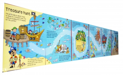 希少 外国語 仕掛け絵本 Pop-Up Pirate Ship 海賊船 英語