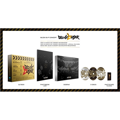 block b CD&DVD... 初期作品多数 各種1500円以下 1st Concert: Blockbuster DVD (3DVD+フォトブック) : Block B