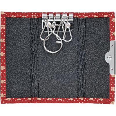 【新品】となりのトトロ　キーケース　赤　伝統印伝シリーズ　ジブリ となりのトトロ 伝統印伝シリーズ/キーケース（赤） : スタジオ