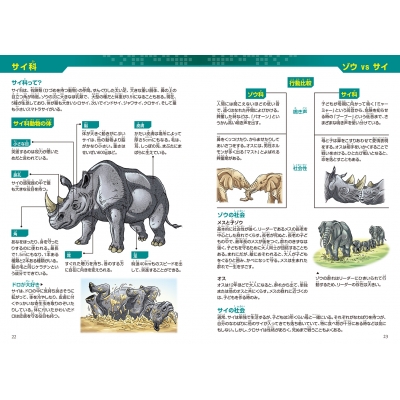 どっちが強い!?ゾウvsサイどすこい重量バトル 角川まんが学習シリーズ