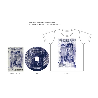 ベースメント テープ (CD+カセット+TシャツSサイズ) : スクーターズ | HMV&BOOKS online - VSCT1002S