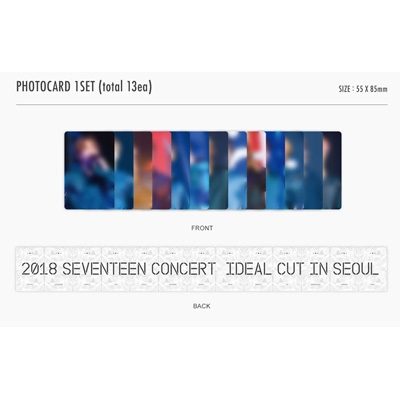 2018 SEVENTEEN CONCERT 'IDEAL CUT' IN SEOUL ＜日本仕様＞(Blu-ray 
