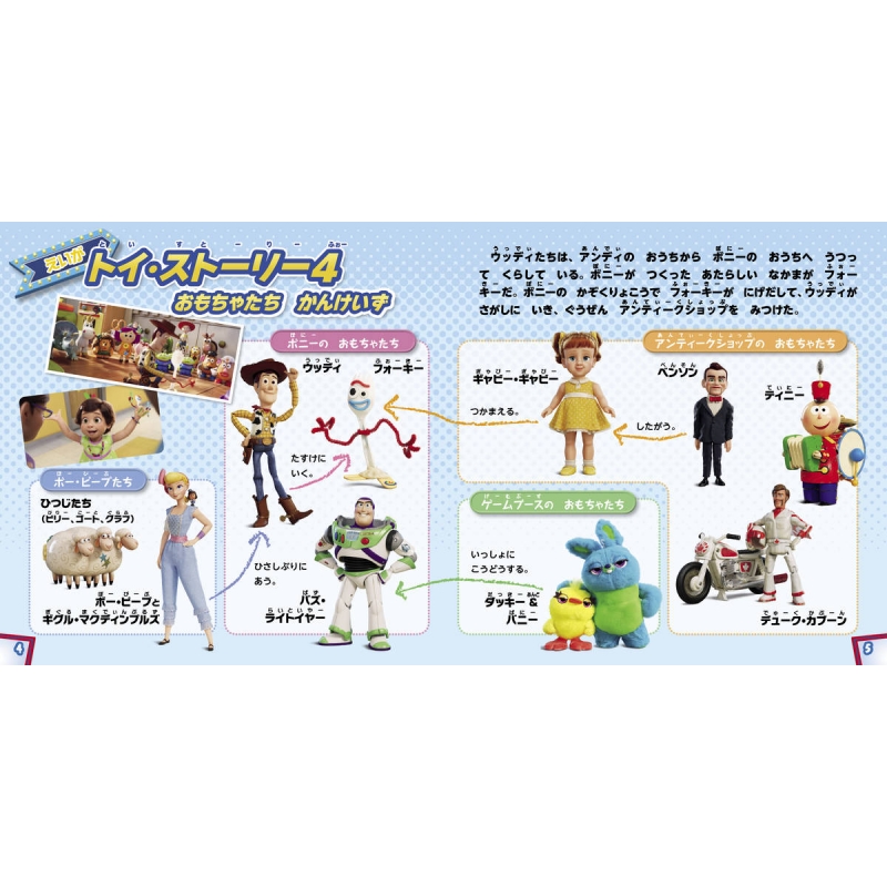 Disney Pixar トイ ストーリー 4 おもちゃたちシール大ずかん ディズニーブックス ディズニーシール絵本 Kodansha Hmv Books Online Online Shopping Information Site English Site