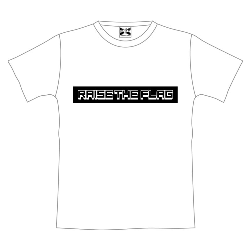 RAISE THE FLAG ツアーTシャツ/WHITE/S 2回目 : 三代目 J SOUL 