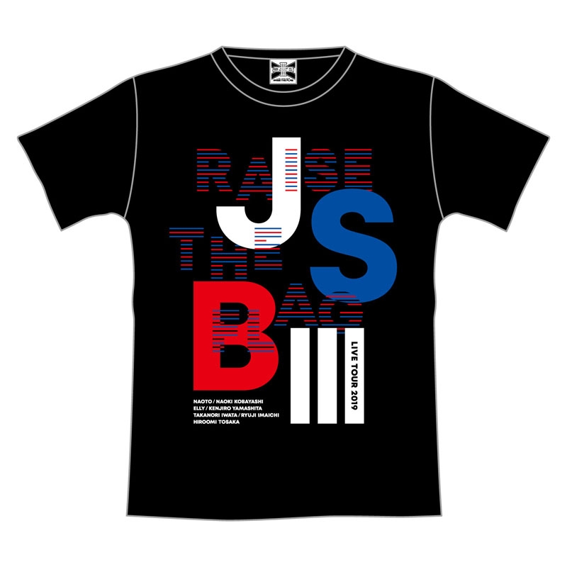 RAISE THE FLAG JSBIII Tシャツ/BLACK/L 2回目 : 三代目 J SOUL