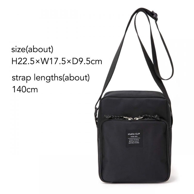 studio CLIP SQUARE SHOULDER BAG BOOK produced by Naoko studio CLIP SQUARE SHOULDER BAG BOOK produced by Naoko