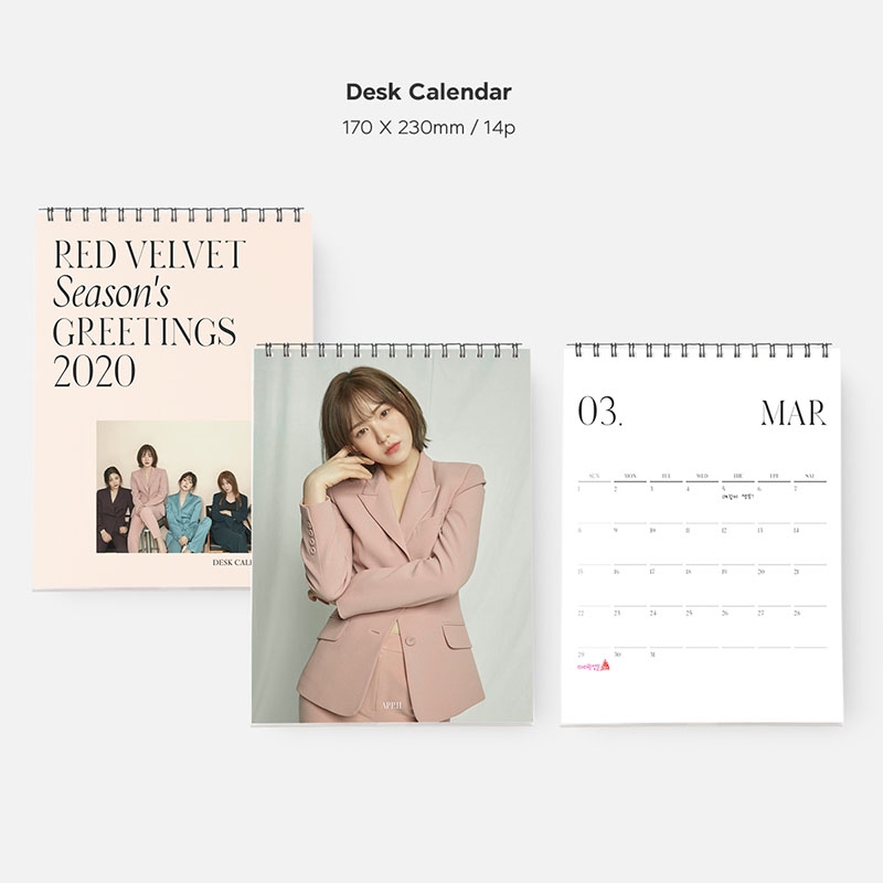 Red Velvet 2020 SEASON'S GREETINGS［CALENDAR+DVD+GOODS