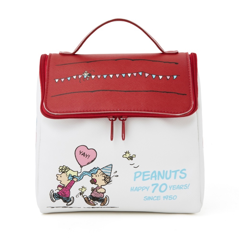 SNOOPY スヌーピーハウスの収納ポーチ BOOK PEANUTS 70th LIMITED