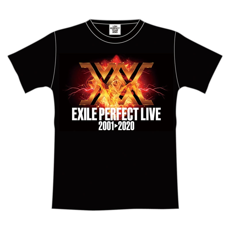 EXILE PERFECT LIVE ツアーTシャツ(BLACK/M) : EXILE | HMV&BOOKS