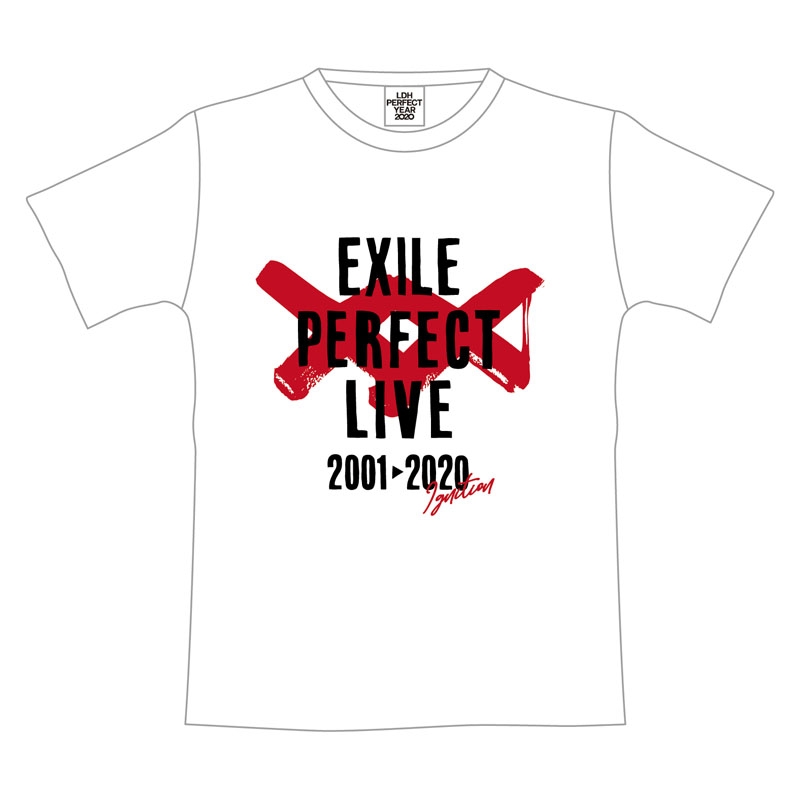 Exile Perfect Live ロゴtシャツ White S Exile Hmv Books Online Lp
