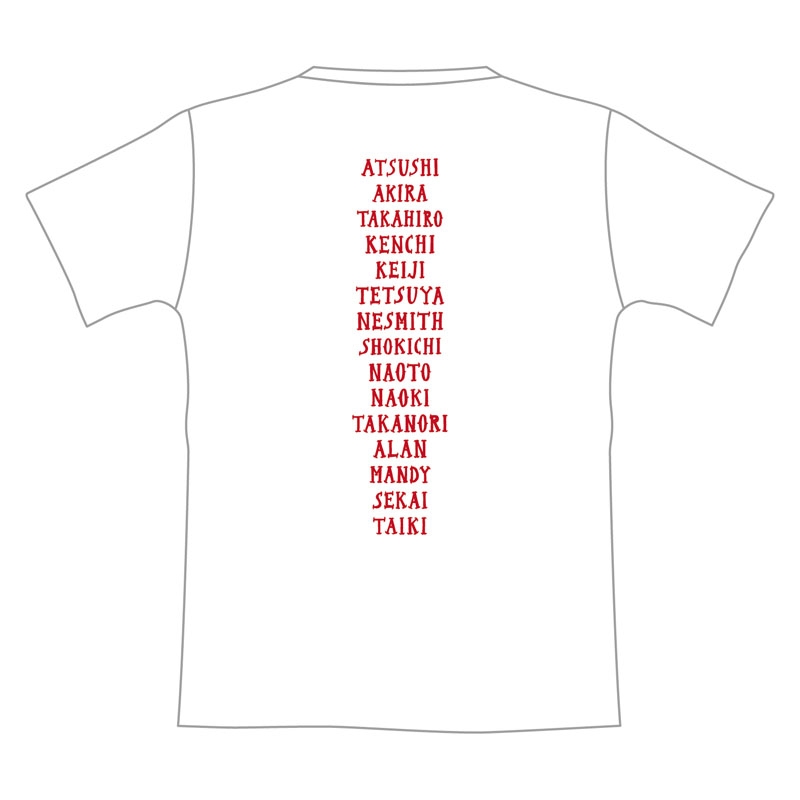 半額 50％OFFの通販 EXILE ネーム入りツアーTシャツ TETSUYA ミュージシャン