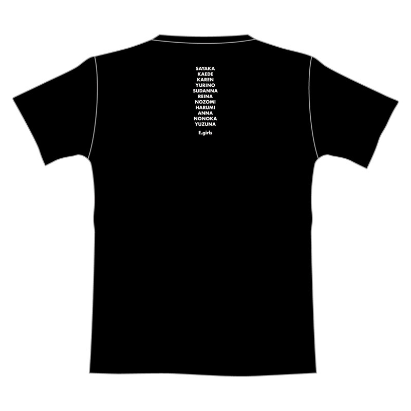 E-girls PERFECT LIVE ロゴTシャツ(L) : E-girls | HMV&BOOKS online