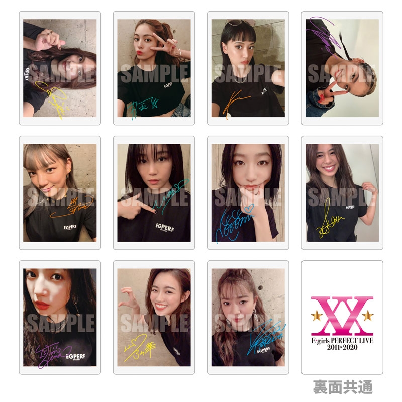 E-girls フォトカード