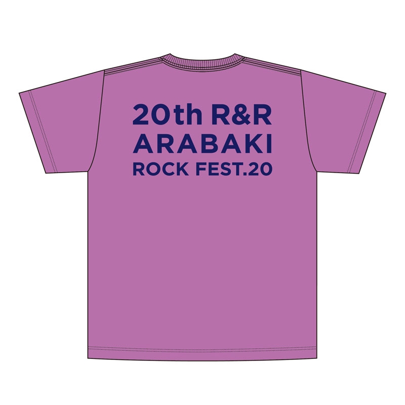 荒吐×奈良美智Tシャツ ラベンダー（XL） ※10月下旬再販分 : ARABAKI