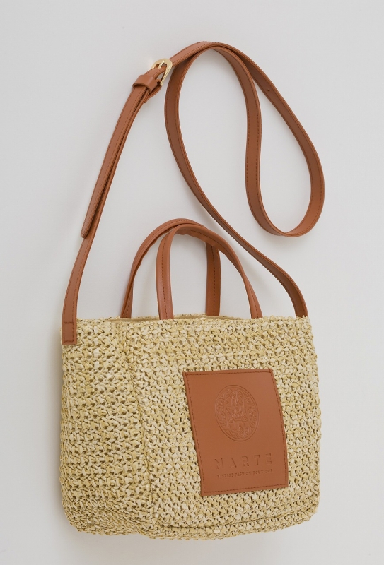 raffia tote bag supreme