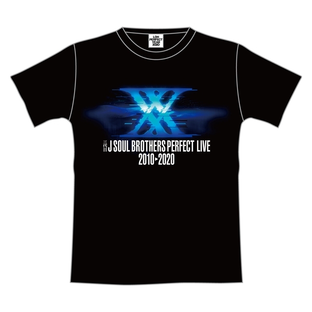 三代目 J SOUL BROTHERS PERFECT LIVE ツアーTシャツ(BLACK/S 