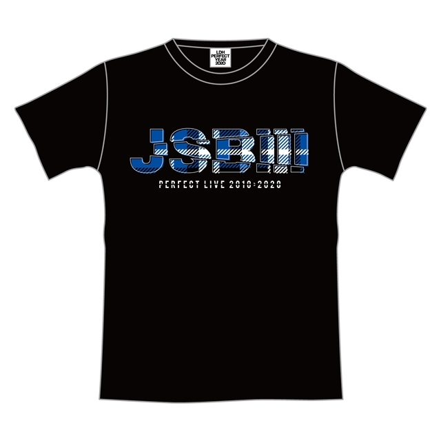 三代目 J SOUL BROTHERS PERFECT LIVE ロゴTシャツ(BLACK/M) : 三代目 