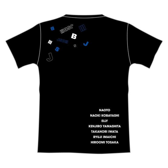 三代目 J SOUL BROTHERS PERFECT LIVE ロゴTシャツ(BLACK/M) : 三代目