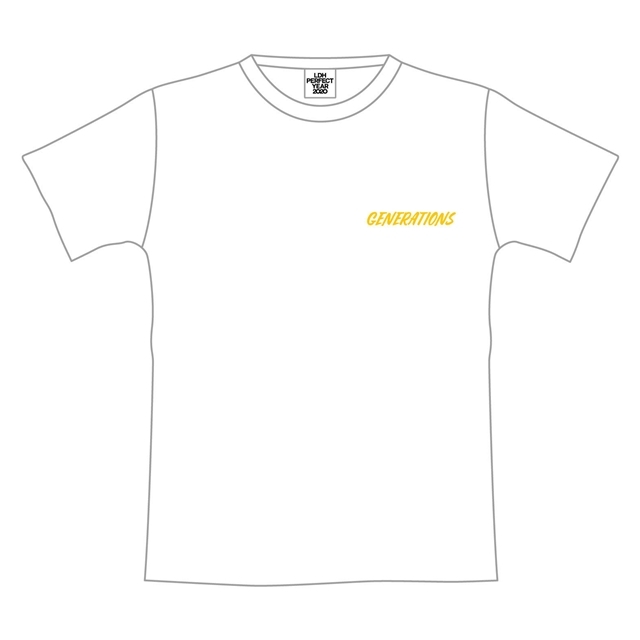 Generations Perfect Live ロゴtシャツ White S Generations From Exile Tribe Hmv Books Online