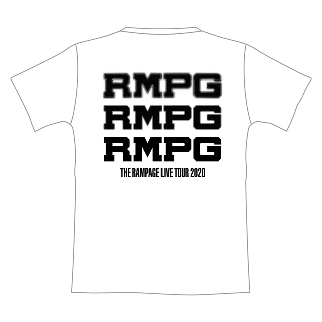 RMPG ロゴTシャツ(WHITE/M) : THE RAMPAGE from EXILE TRIBE 