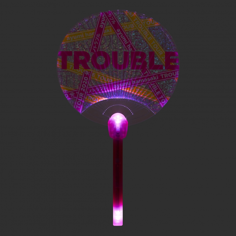 光るうちわ（PINK） / ayumi hamasaki TROUBLE TOUR 2020A～サイゴノ