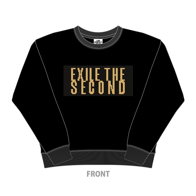 EXILE THE SECOND PERFECT LIVE スパンコールスウェット(BLACK/M 