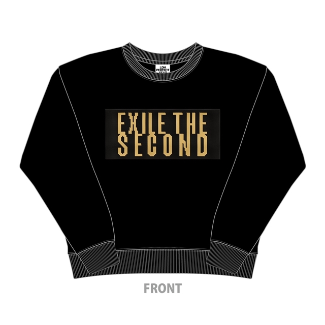 EXILE THE SECOND PERFECT LIVE スパンコールスウェット(BLACK/M